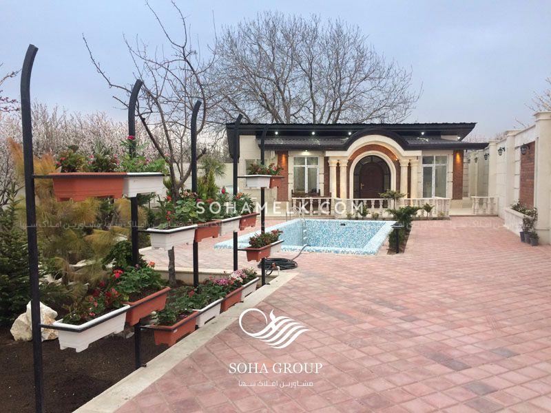 850 متر باغ ویلا ی لوکس در کردزار