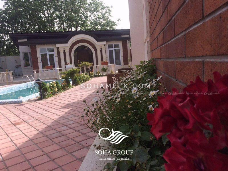 850 متر باغ ویلا ی لوکس در کردزار