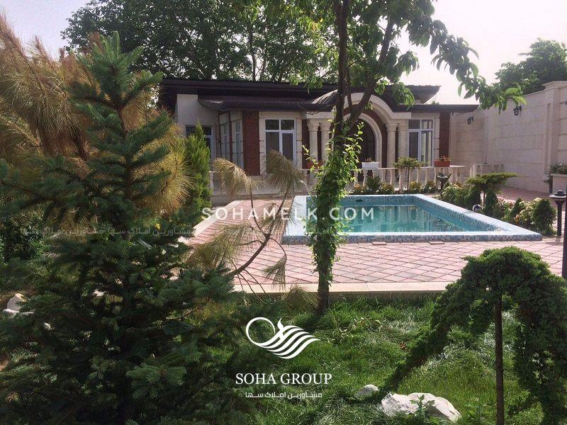 850 متر باغ ویلا ی لوکس در کردزار