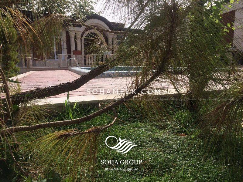 850 متر باغ ویلا ی لوکس در کردزار