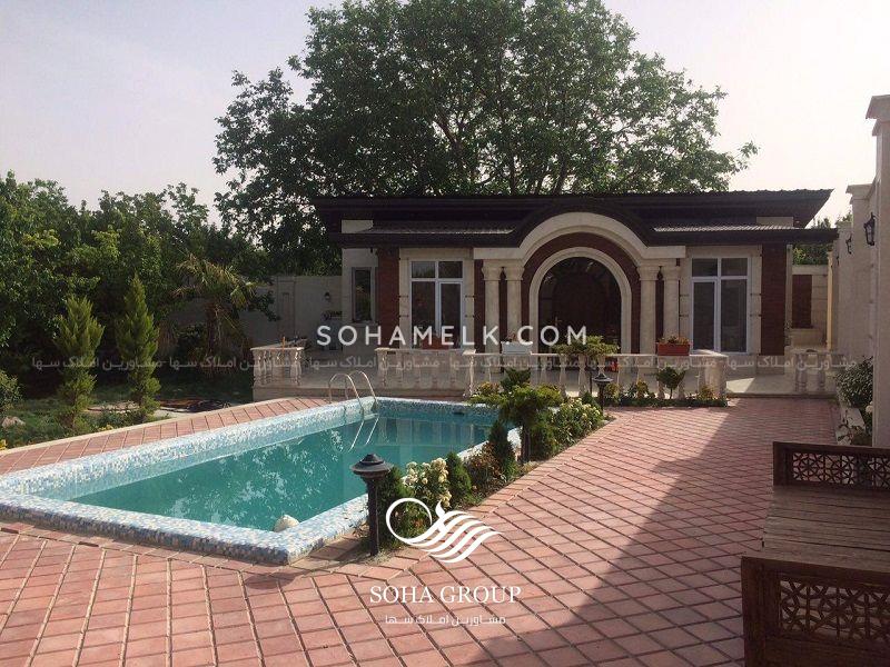 850 متر باغ ویلا ی لوکس در کردزار