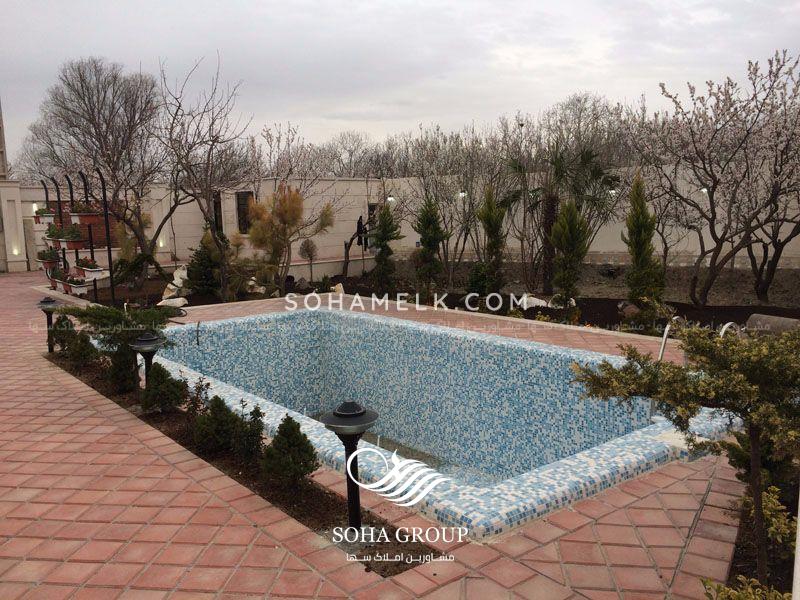 850 متر باغ ویلا ی لوکس در کردزار