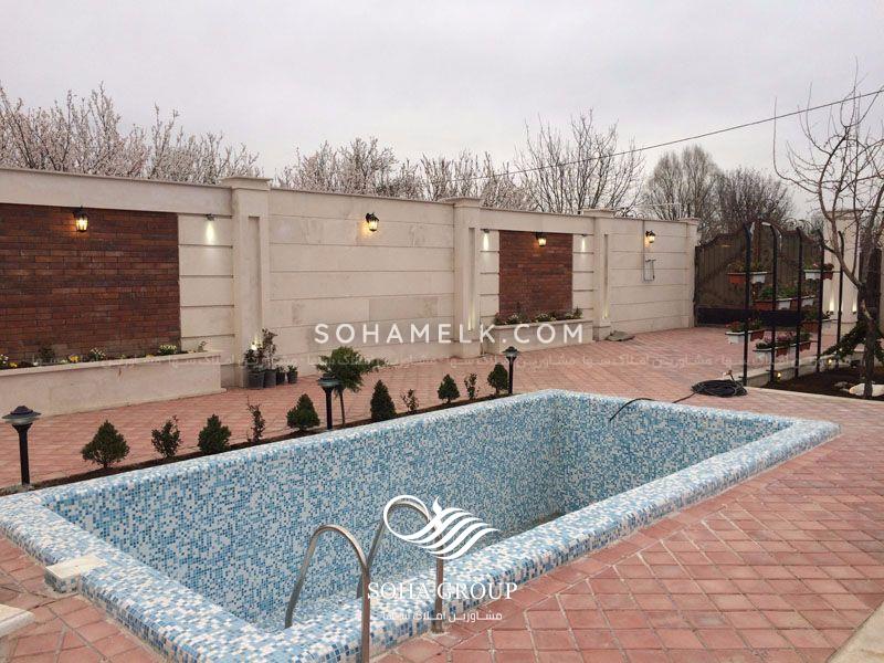 850 متر باغ ویلا ی لوکس در کردزار