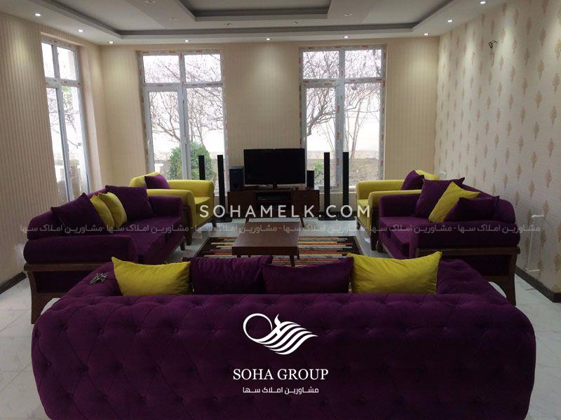 850 متر باغ ویلا ی لوکس در کردزار