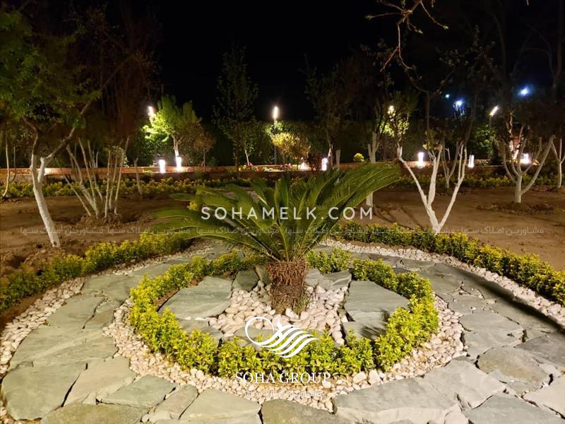 1075 متر باغ ویلا در دهکده باران