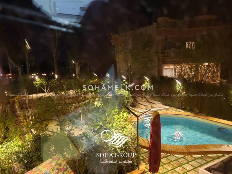 1075 متر باغ ویلا در دهکده باران