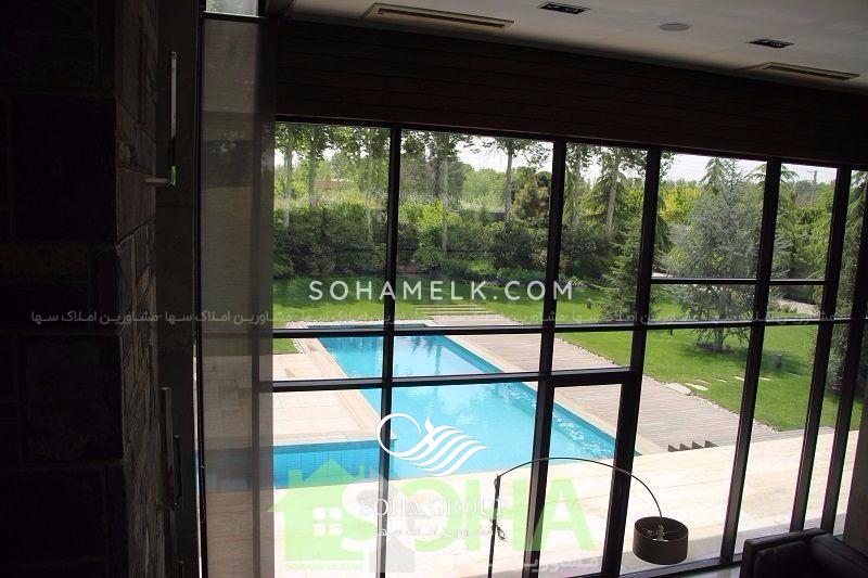 4370 متر باغ ویلا با عمارت زیبا و لوکس در محمدشهر