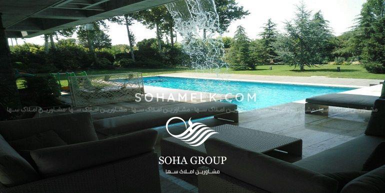 4370 متر باغ ویلا با عمارت زیبا و لوکس در محمدشهر