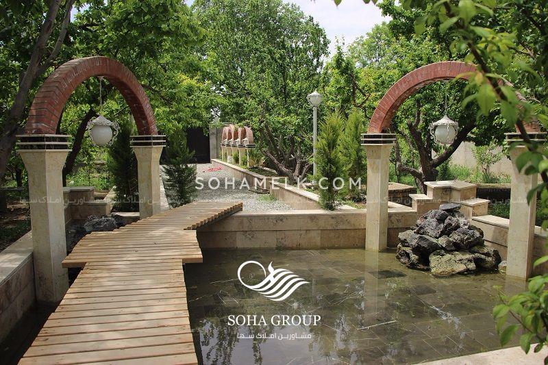 1200 متر باغ ویلا در منطقه شهریار