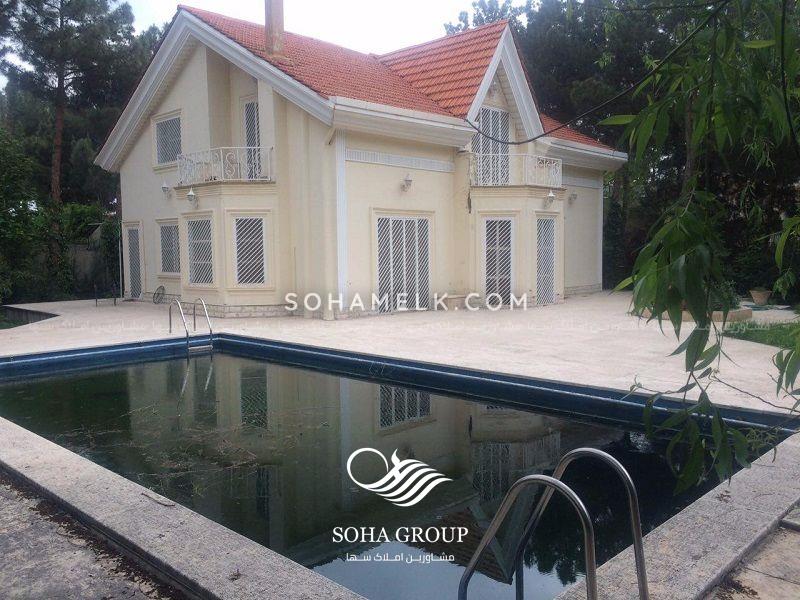 2000 متر باغ ویلا در منطقه زیبا دشت