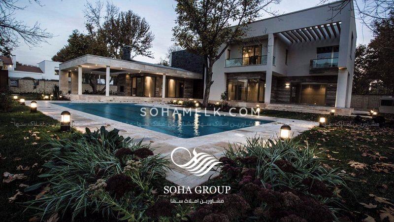 2000 متر باغ ویلای لاکچری در محمدشهر