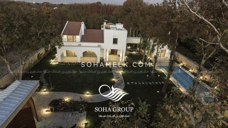 2000متر باغ عمارت ویلایی در محمدشهر