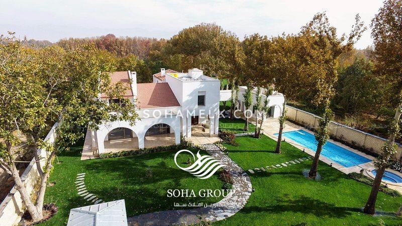 2000متر باغ عمارت ویلایی در محمدشهر