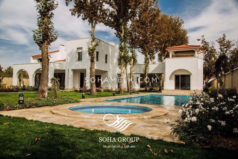 2000متر باغ عمارت ویلایی در محمدشهر