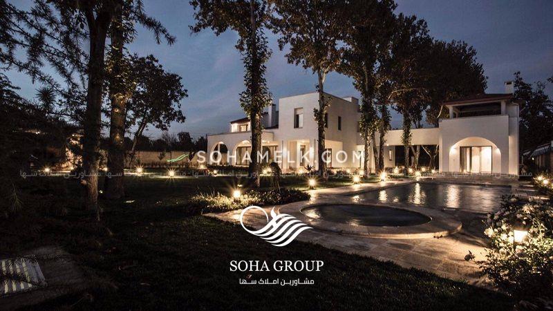 2000متر باغ عمارت ویلایی در محمدشهر