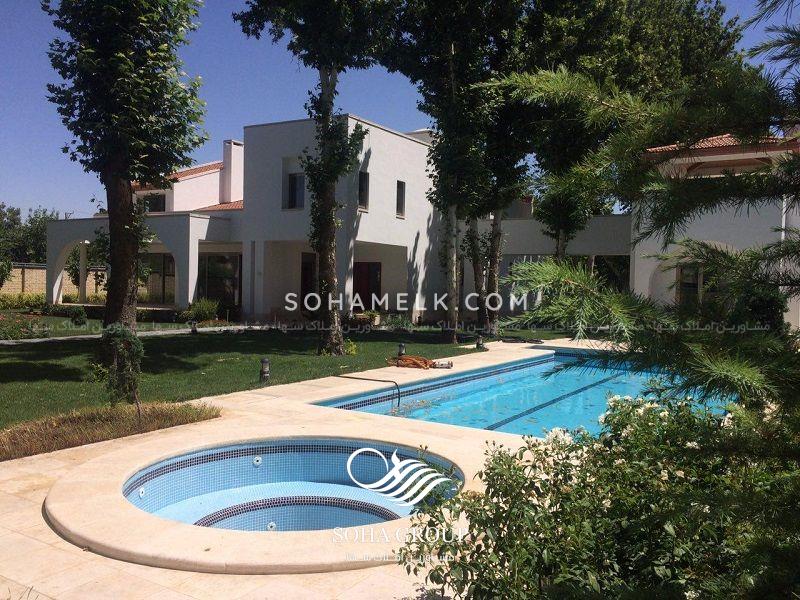 2000متر باغ عمارت ویلایی در محمدشهر