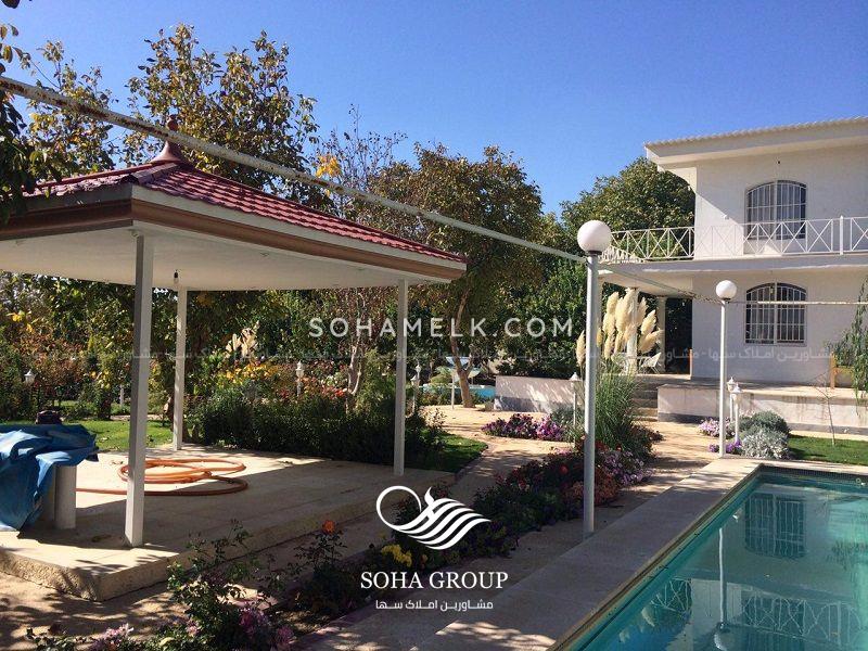 2400 متر باغ ویلا در ملارد منطقه صفادشت