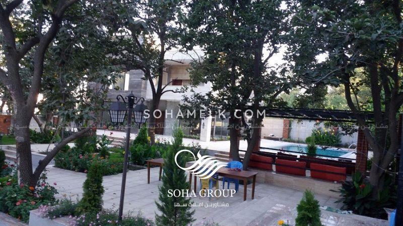 1100 متر باغ ویلای لوکس در فردیس کرج