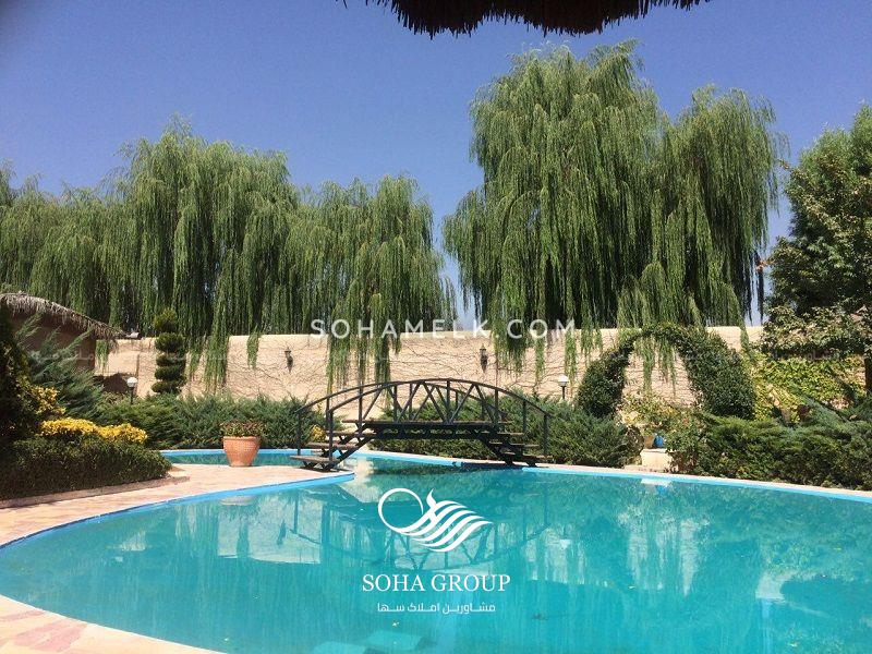 7000 متر باغ ویلای لاکچری در شهریار