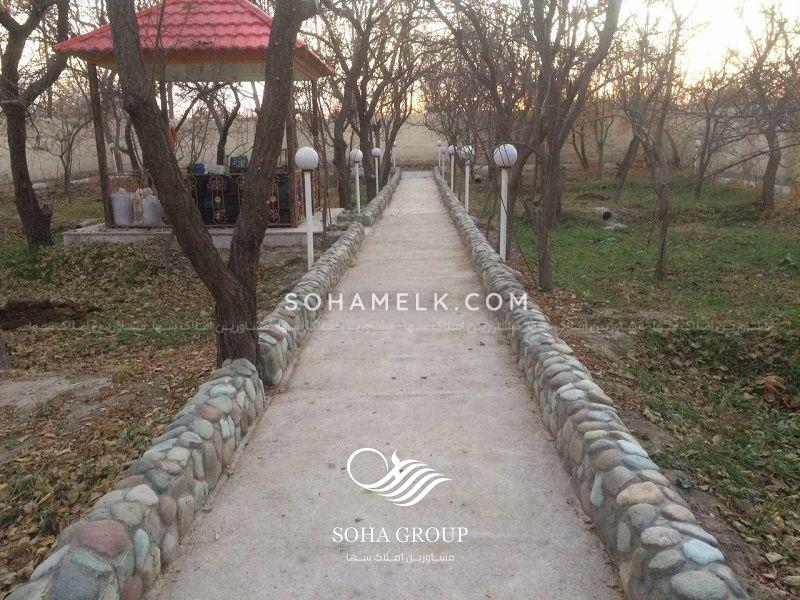 باغ ویلا 1800 متری در یبارک شهریار