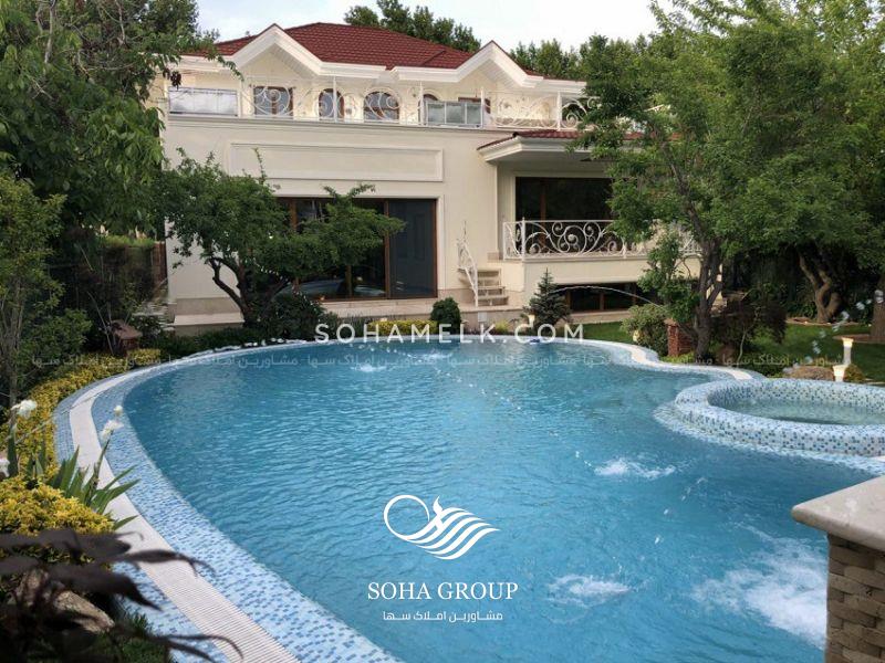 750 متر باغ ویلای رویایی در دهکده فردیس