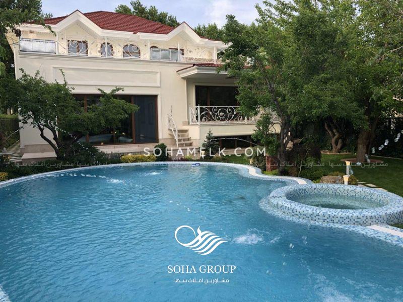 750 متر باغ ویلای رویایی در دهکده فردیس
