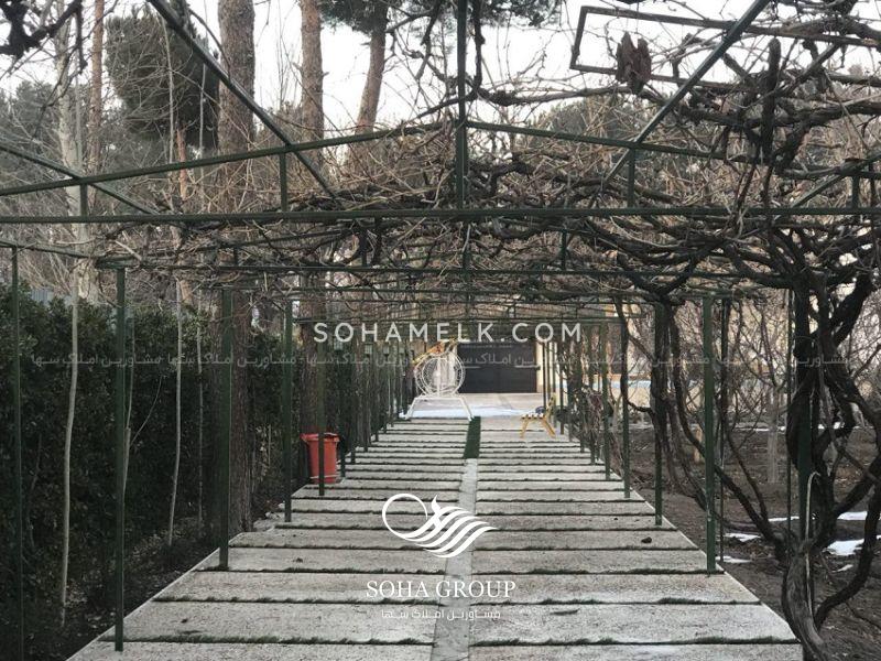 رهن و اجاره سالانه 2430متر باغ ویلا در زیبادشت کرج