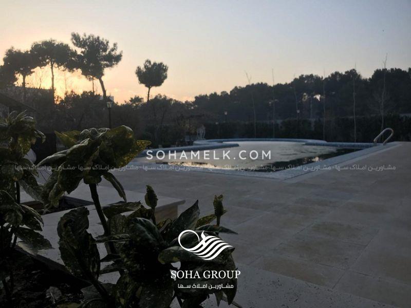 رهن و اجاره سالانه 2430متر باغ ویلا در زیبادشت کرج