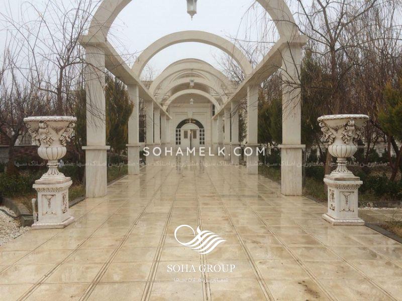 5500 متر باغ ویلای فوق العاده لاکچری در شهریار منطقه وحیدیه
