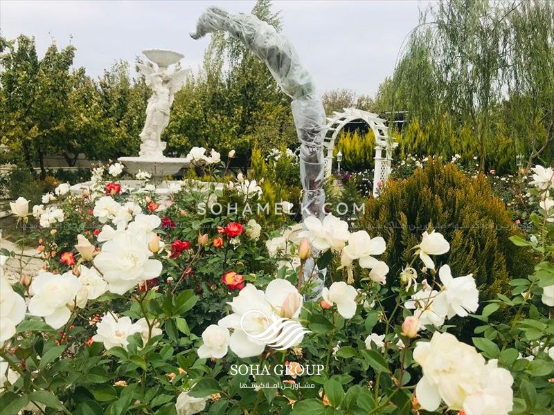 5500 متر باغ ویلای فوق العاده لاکچری در شهریار منطقه وحیدیه