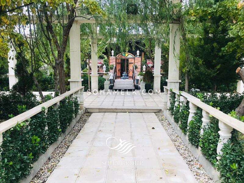 5500 متر باغ ویلای فوق العاده لاکچری در شهریار منطقه وحیدیه