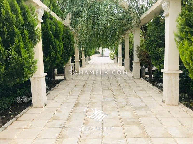 5500 متر باغ ویلای فوق العاده لاکچری در شهریار منطقه وحیدیه