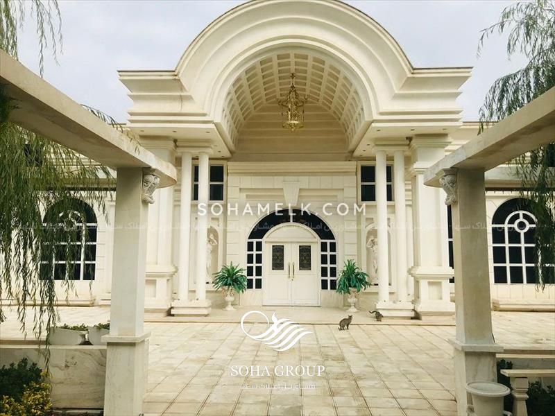 5500 متر باغ ویلای فوق العاده لاکچری در شهریار منطقه وحیدیه