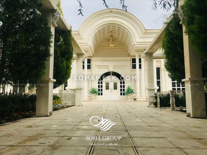 5500 متر باغ ویلای فوق العاده لاکچری در شهریار منطقه وحیدیه