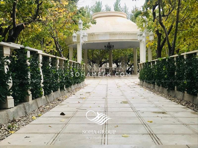 5500 متر باغ ویلای فوق العاده لاکچری در شهریار منطقه وحیدیه