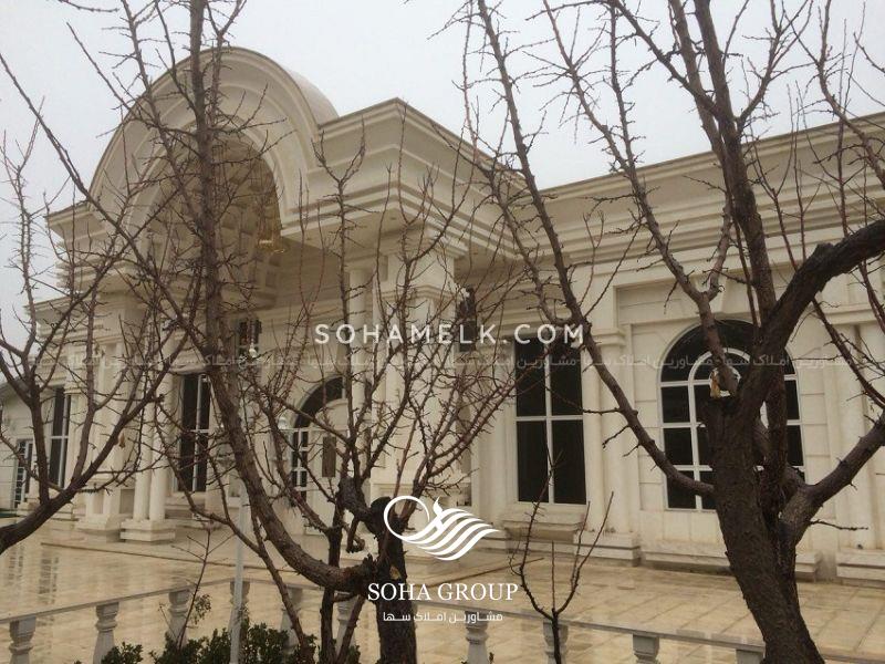 5500 متر باغ ویلای فوق العاده لاکچری در شهریار منطقه وحیدیه