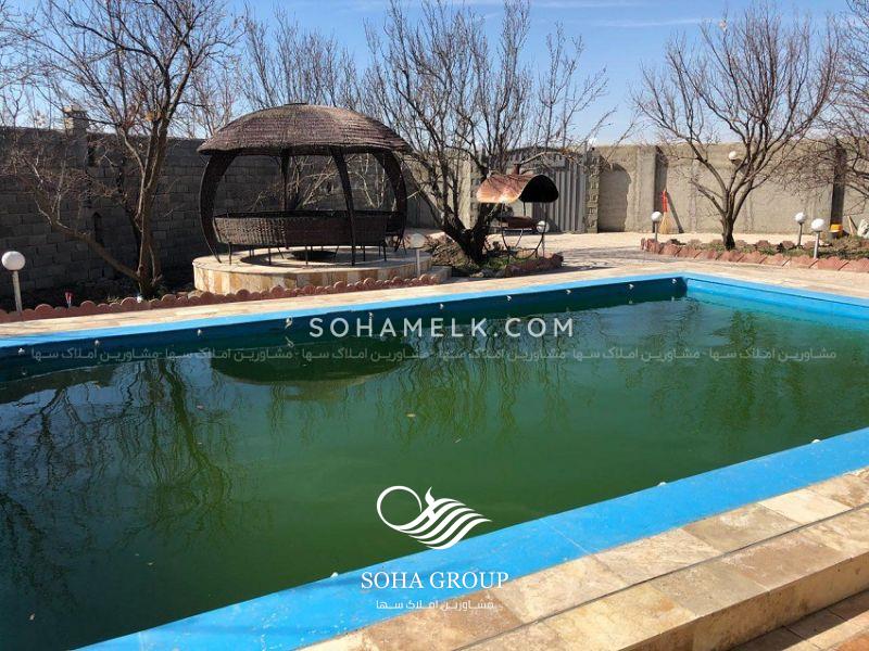1200 متر باغ ویلا در شهریار