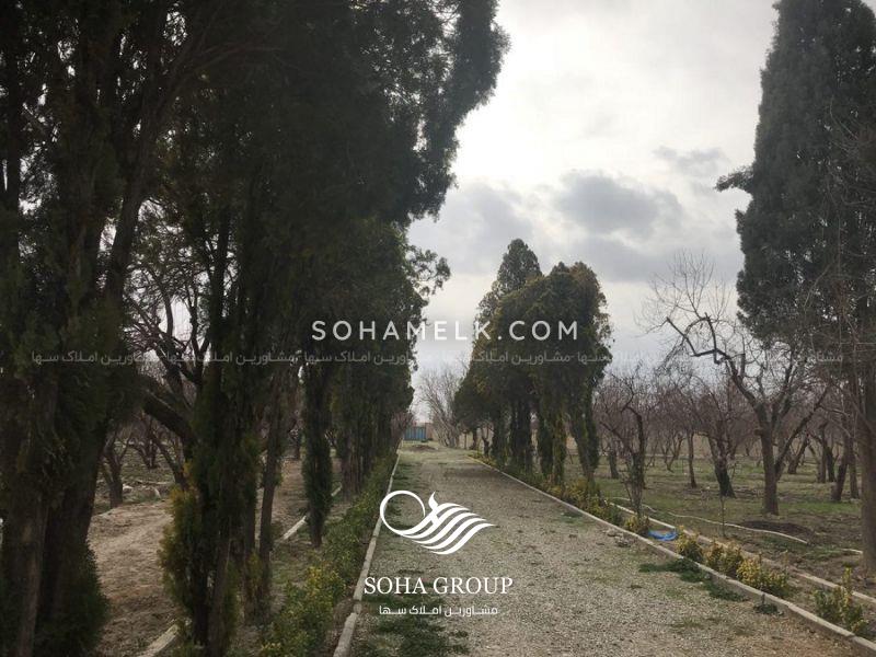 14500 متر باغ ویلا در ملارد منطقه مهرچین