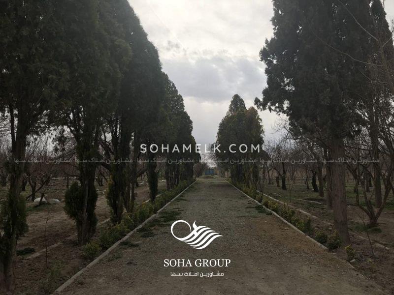 14500 متر باغ ویلا در ملارد منطقه مهرچین