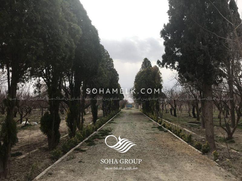 14500 متر باغ ویلا در ملارد منطقه مهرچین