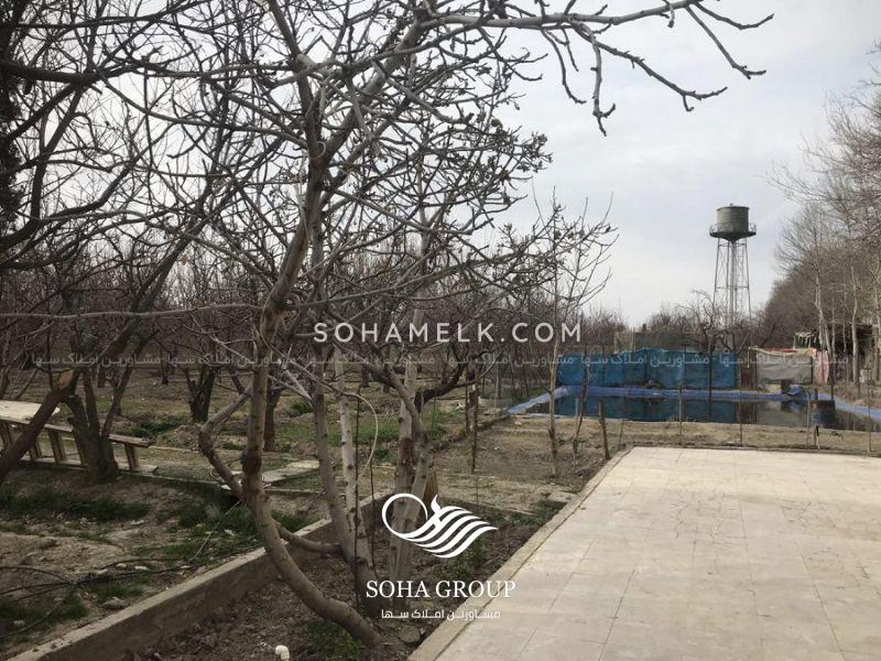 14500 متر باغ ویلا در ملارد منطقه مهرچین