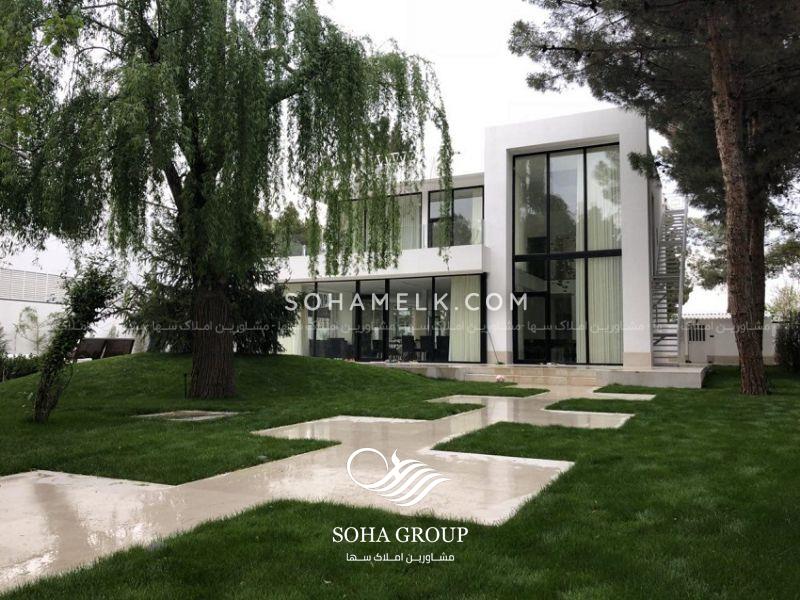 1850 متر باغ ویلای نوساز و لوکس در زیبادشت