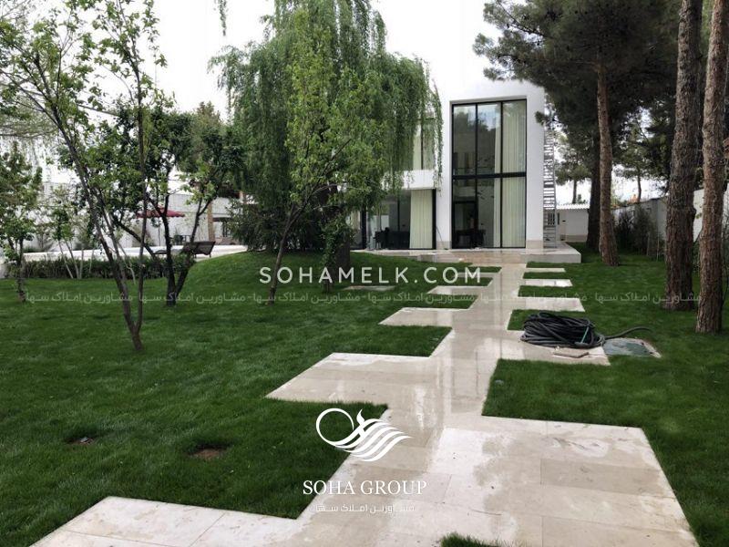 1850 متر باغ ویلای نوساز و لوکس در زیبادشت