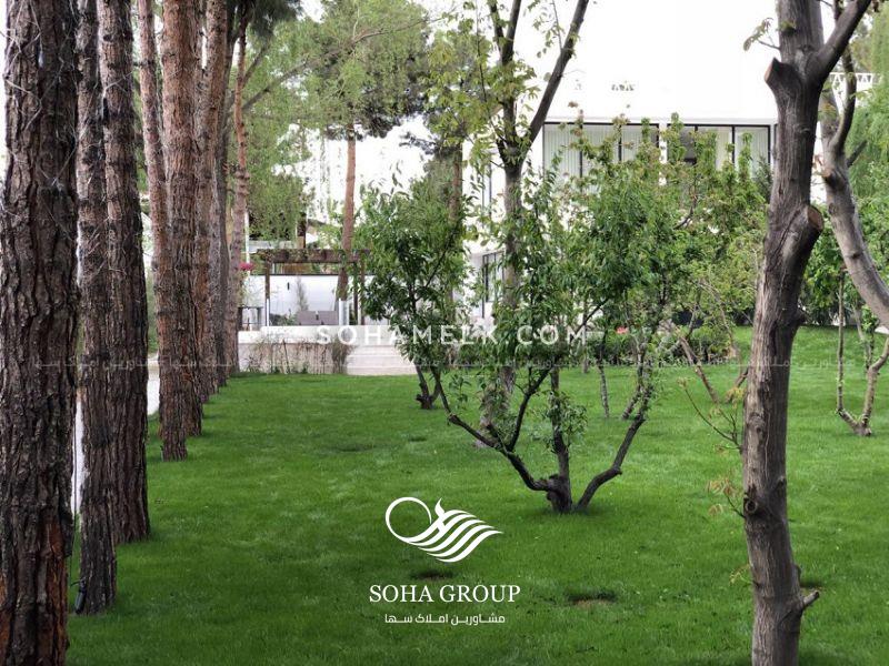 1850 متر باغ ویلای نوساز و لوکس در زیبادشت
