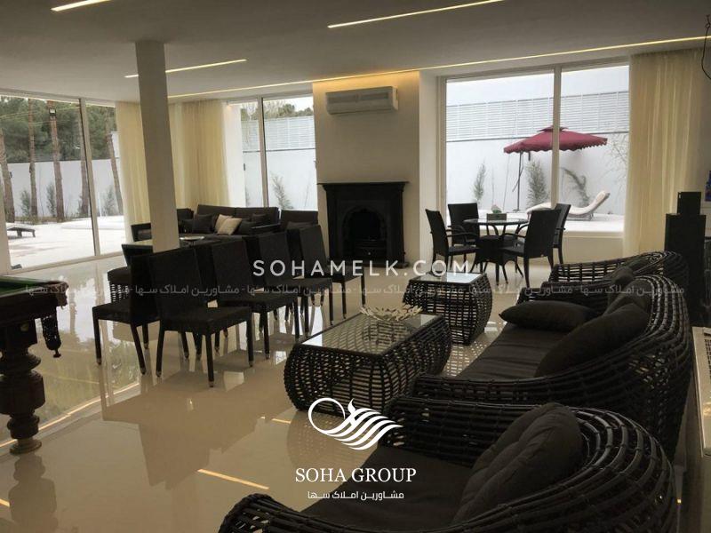 1850 متر باغ ویلای نوساز و لوکس در زیبادشت