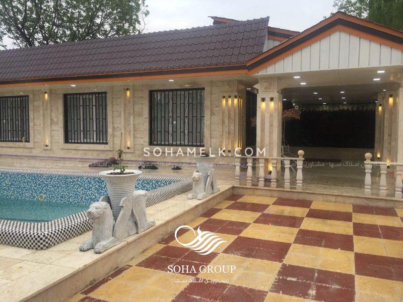 1200 متر باغ ویلا در شهریار منطقه والفجر