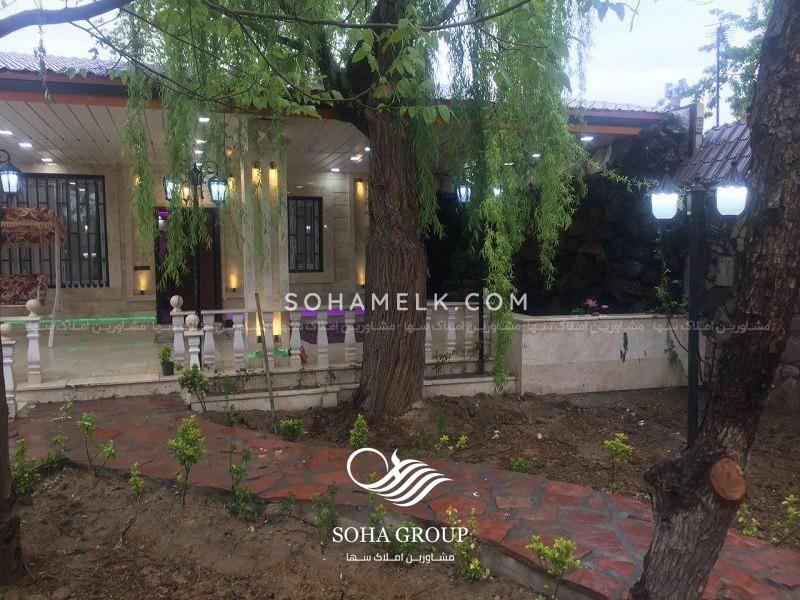 1200 متر باغ ویلا در شهریار منطقه والفجر