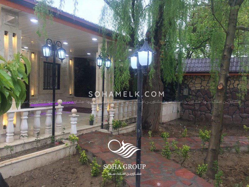 1200 متر باغ ویلا در شهریار منطقه والفجر