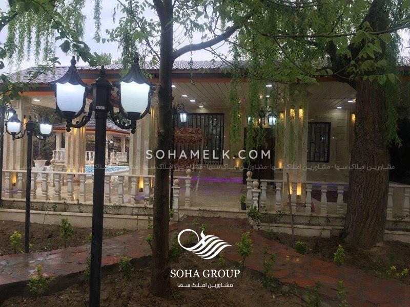 1200 متر باغ ویلا در شهریار منطقه والفجر