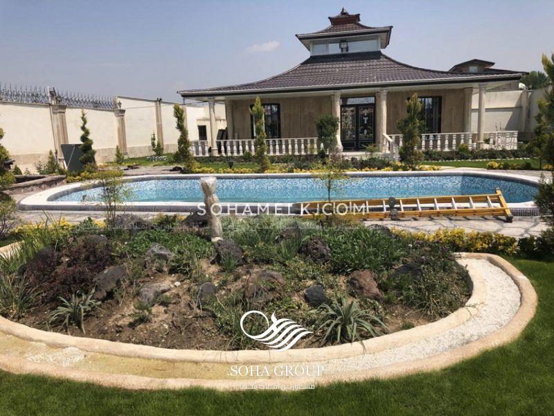 1800 متر باغ ویلا در ملارد
